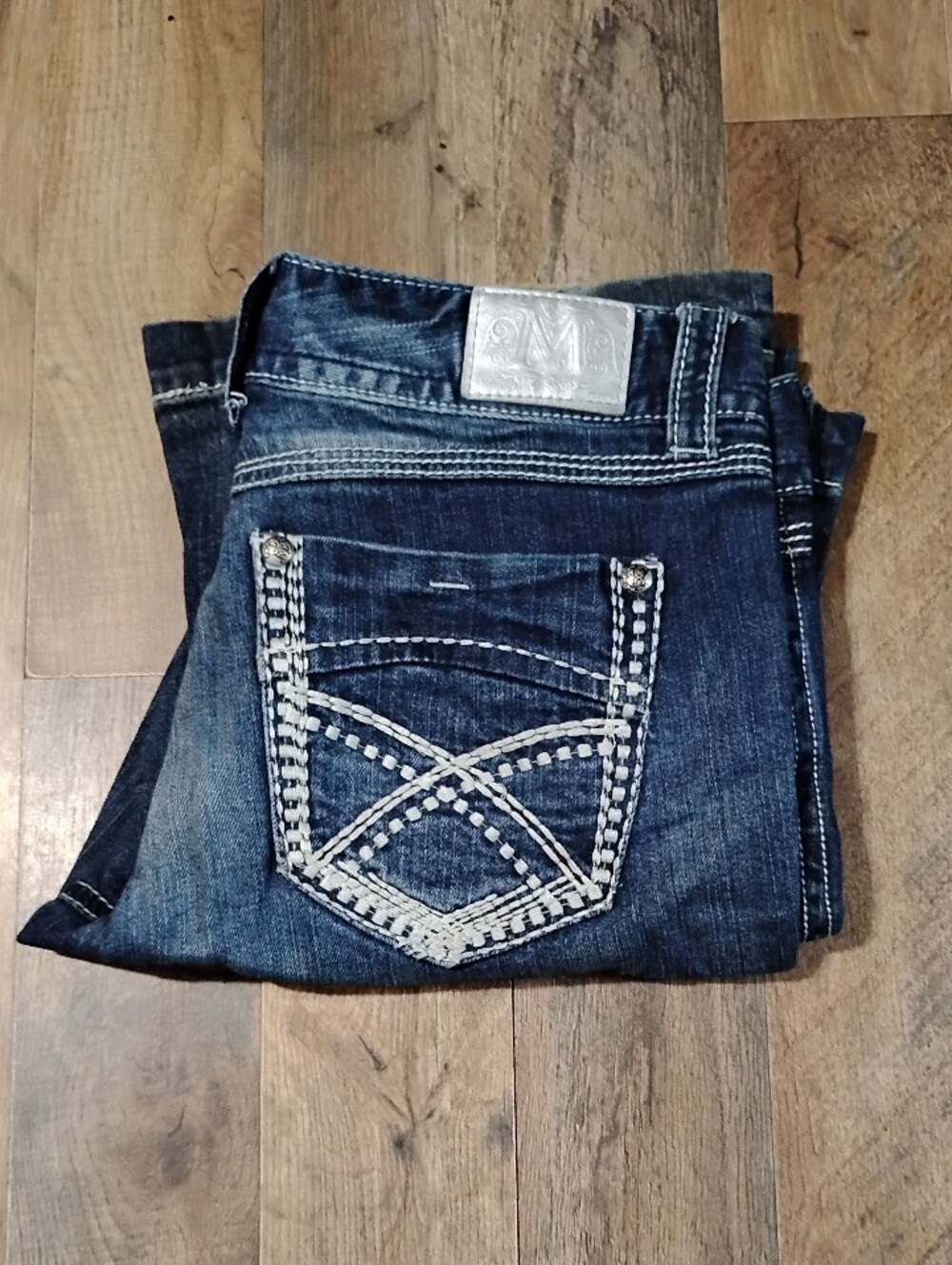Maurices Dark Wash Boot Cut Jeans Women's Size: 11/12